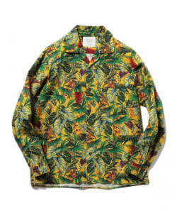▲BEAMS LIGHTS / DEVEAUXオープンカラーシャツ