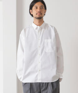 ▲BEAMS LIGHTS / THOMAS MASON レギュラーカラーシャツ