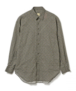▲ハラダマニア / 小紋柄 トラベル ローカライズドシャツ