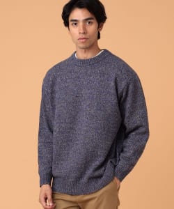 ▲BEAMS LIGHTS / MIX カラー クルーネック ニット22