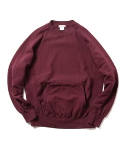 ▲BAMBOO SHOOTS × BEAMS LIGHTS / 別注 モックネックスウェット
