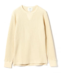 ▲BEAMS LIGHTS / Vガゼット ワッフルカットソー