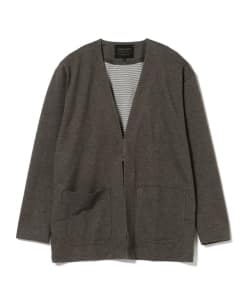 ▲BEAMS LIGHTS / COOL MAX (R) ワッフル カーディガン (日本製)