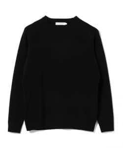 ▲BEAMS LIGHTS /  両ガゼットV モール糸 クルーネック ニット