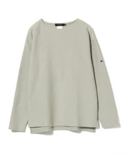 ▲BEAMS LIGHTS / ヘリンボーン ボートネック カットソー