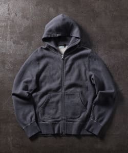 ▲BEAMS LIGHTS / フラットシーマ ジップアップ パーカ