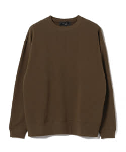 ▲BEAMS LIGHTS / バックリブ クルーネック スウェット