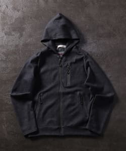 ▲BEAMS LIGHTS / ダブルフェイス 止水ジップパーカ