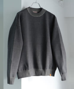 ▲BEAMS LIGHTS / ミラノリブ クルー スウェット