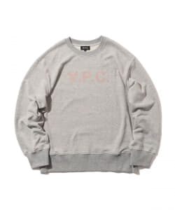 ▲A.P.C. × BEAMS LIGHTS / 別注 VPC ロゴプリント スウェット