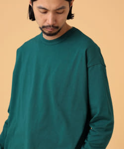 BEAMS LIGHTS / ギザコットン ニュースプレンダーツイスト ロングTシャツ