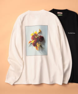 BEAMS LIGHTS / 『The Bulb Book』 エクストラ ヘビーウェイト バックプリント ロングスリーブ Tシャツ