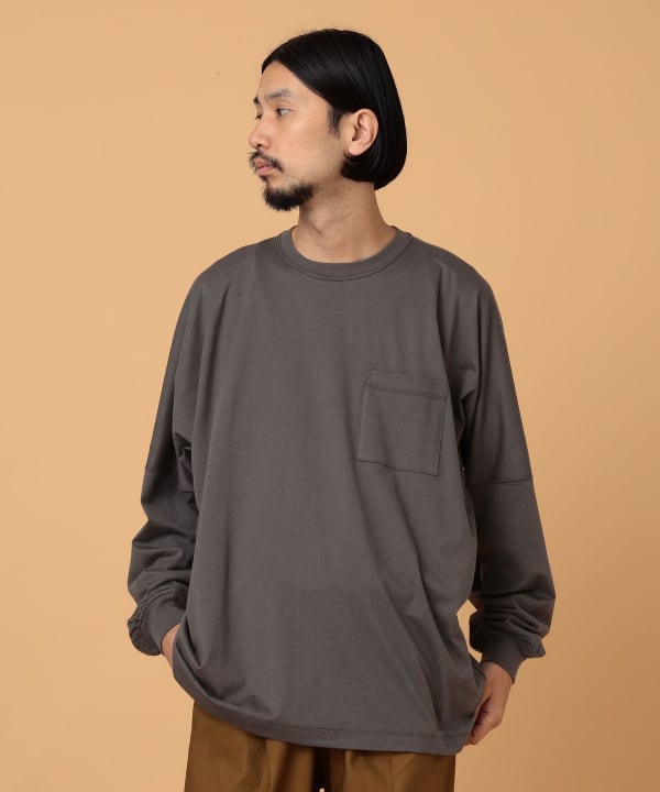 BEAMS別注 ULTERIOR / スビンコットン ロングスリーブ Tシャツ Brilla per il gusto（ブリッラ ペル イル グスト）【別注