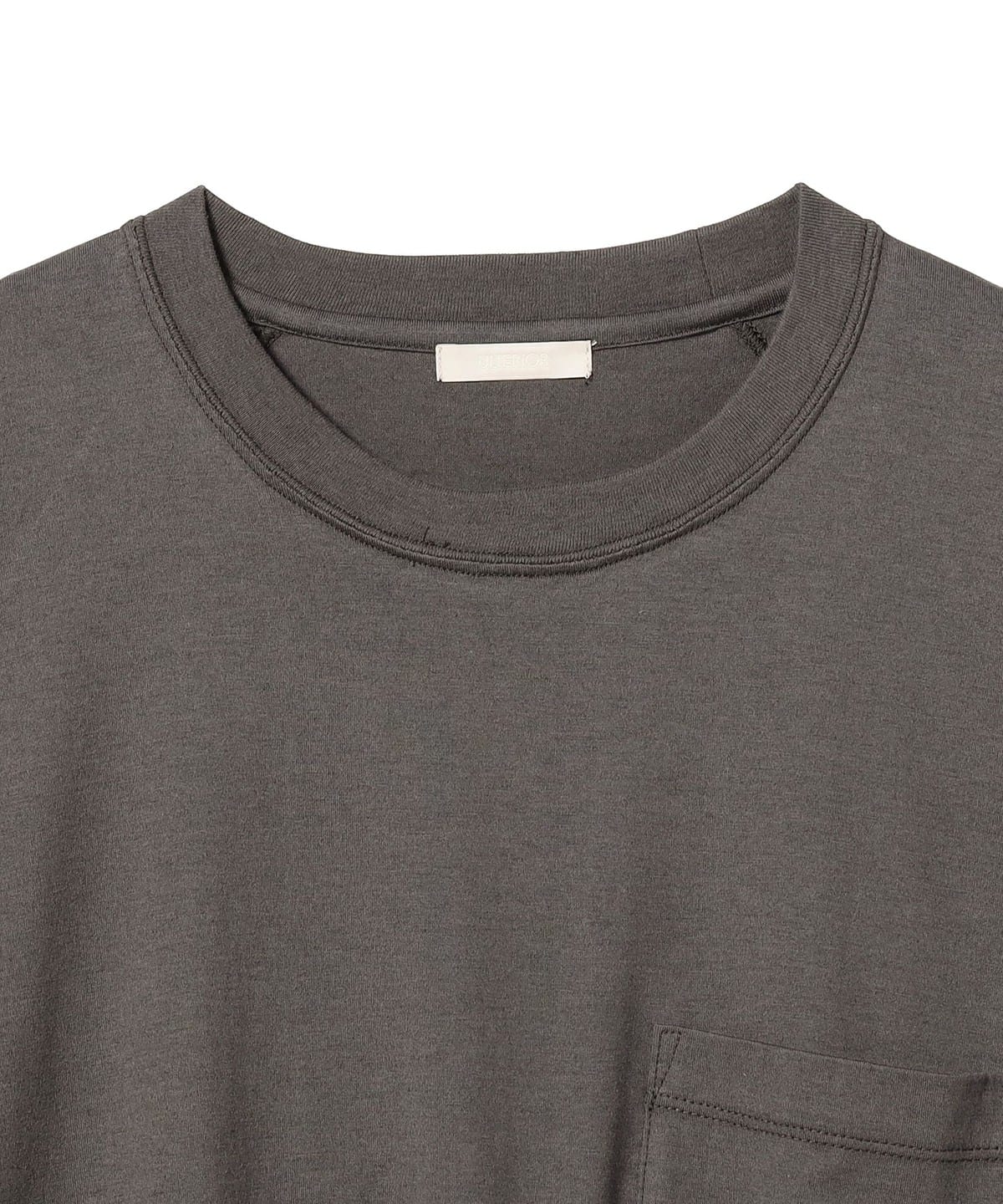 新品 BEAMS別注ULTERIOR スビンコットン ロングスリーブ Tシャツ灰 新品 BEAMS別注ULTERIOR スビンコットン ロングスリーブ Tシャツ