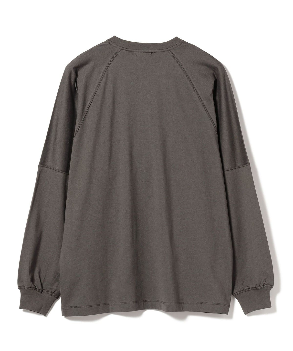 新品 BEAMS別注ULTERIOR スビンコットン ロングスリーブ Tシャツ灰 Brilla per il gusto（ブリッラ ペル イル グスト）【別注