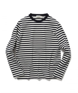 ▲BEAMS LIGHTS / 天竺ボーダーロングスリーブTシャツ