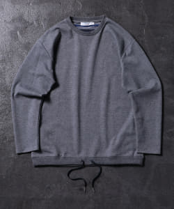 ▲BEAMS LIGHTS / ダブルフェイス クルーネック カットソー