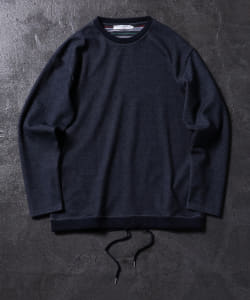 ▲BEAMS LIGHTS / ダブルフェイス クルーネック カットソー
