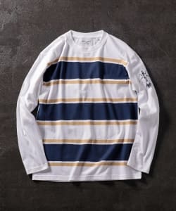 ▲BEAMS LIGHTS with MIC*ITAYA / BORDERING LONG SLEEVE T-SHIRT