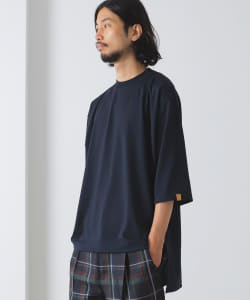 ▲BEAMS LIGHTS / ポリコット ロングヘム Ｔシャツ
