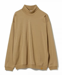 ▲BEAMS LIGHTS / ギザコットン スプレンダーツイスト タートルネック