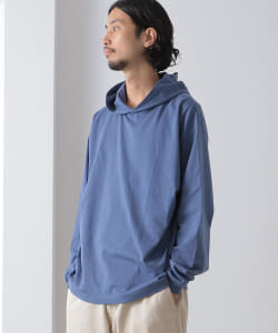 ▲BEAMS LIGHTS / ギザコットン スプレンダーツイスト プルオーバーパーカー