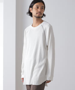 ▲BEAMS LIGHTS / カラーステッチ ロングサーマル