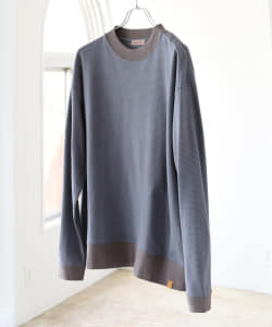 ▲BEAMS LIGHTS / エクストラ ヘビーウェイト ボーダー クルーネックTシャツ
