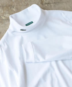 ▲Lacoste for BEAMS LIGHTS / 別注 タートルネック カットソー