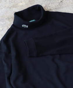 ▲Lacoste for BEAMS LIGHTS / 別注 タートルネック カットソー