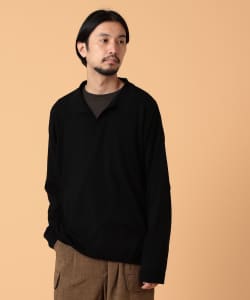 BEAMS LIGHTS / スキッパー プルオーバーシャツ