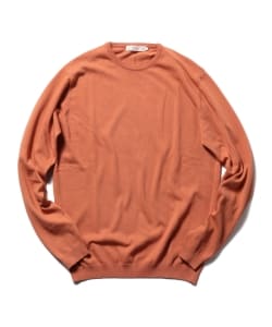 ▲BEAMS LIGHTS / イタリーコットンクルーネックニット