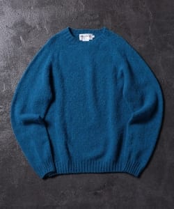 ▲HARLEY OF SCOTLAND / シェットランドクルーネックニット
