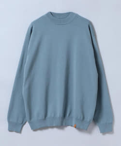 ▲BEAMS LIGHTS / リラックスフィット モックネックニット