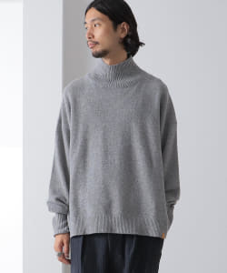 ▲BEAMS LIGHTS / ラムズウール タートルネックニット