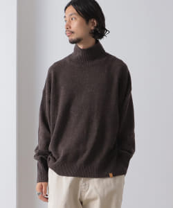 ▲BEAMS LIGHTS / ラムズウール タートルネックニット