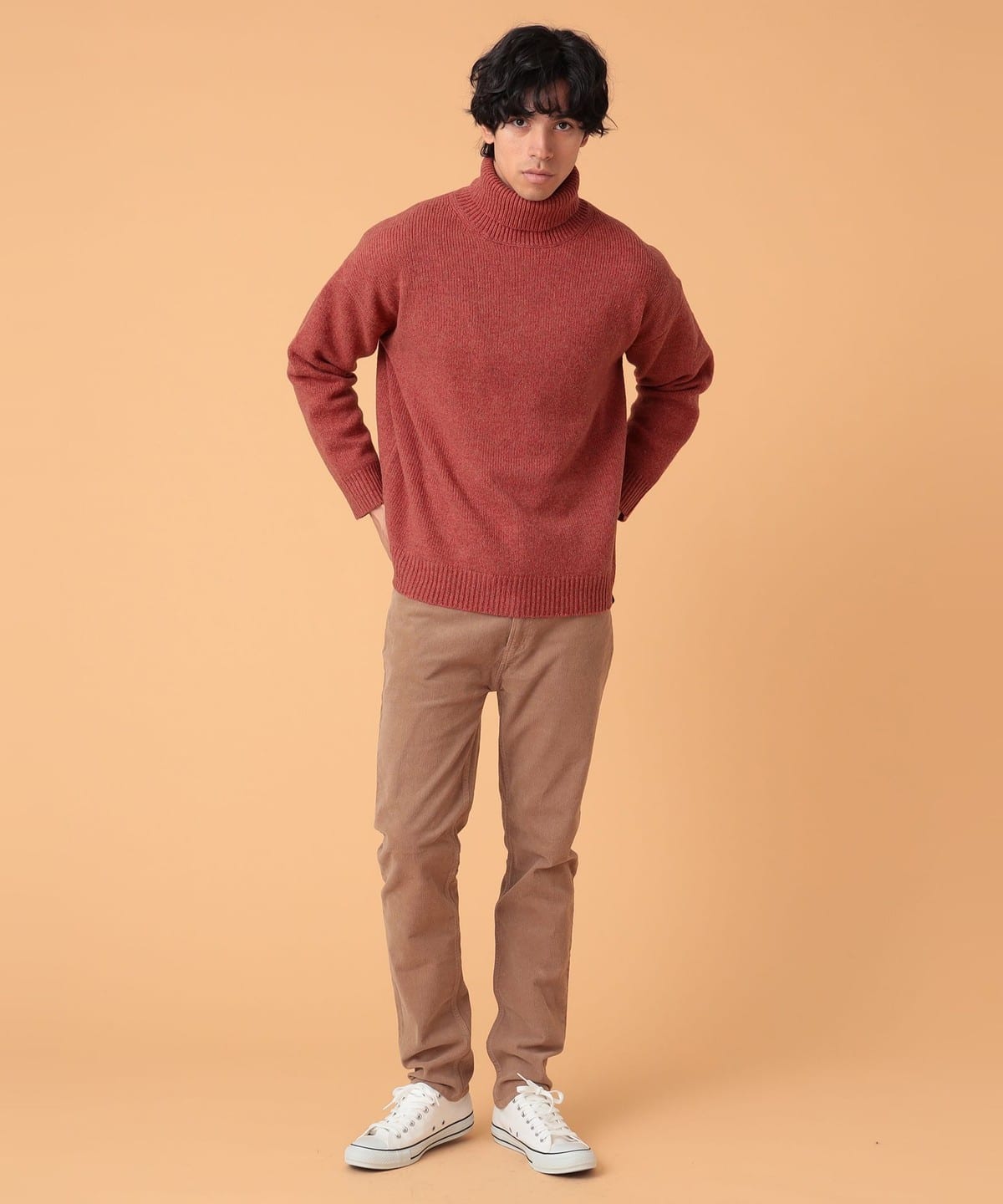 BEAMS LIGHTS [BEAMS LIGHTS] BEAMS LIGHTS / Lambswool turtleneck