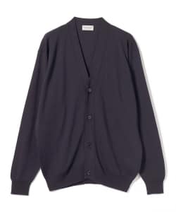【期間限定】JOHN SMEDLEY / 『SWEATER SERIES』 24ゲージ Vネック カーディガン