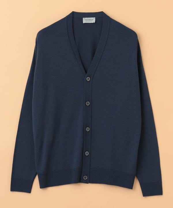 JOHN SMEDLEY / HALIN 30ゲージ カーディガン-