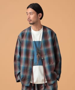 【別注】PENDLETON / ノーカラー ジャケット