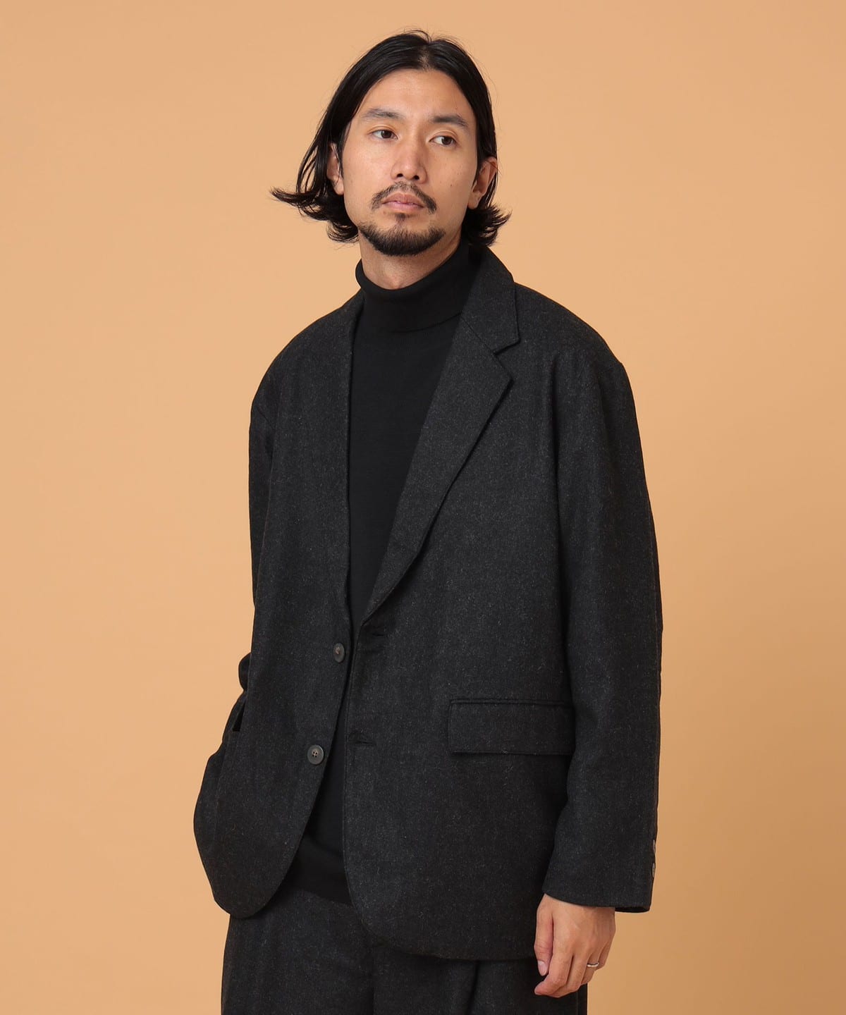 【GREY】BEAMS LIGHTS / 2ボタン 2WAY ストレッチ ジャケット