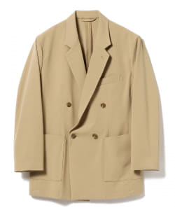 BEAMS LIGHTS / 2WAY ストレッチ ダブルブレスト ジャコット