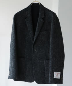 BEAMS LIGHTS / ハリスツイード 2ボタン テーラード ジャケット