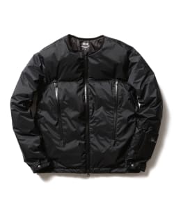 ▲Manual Alphabet × NANGA × BEAMS LIGHTS / 別注 ノーカラー止水ジップライトダウン