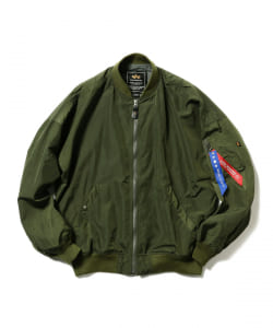 ▲ALPHA INDUSTRIES × BEAMS LIGHTS / 別注 ポケッタブルビッグMA-1