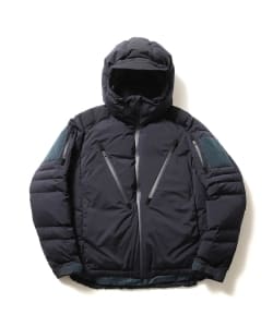 ▲Manual Alphabet × NANGA × BEAMS LIGHTS / 別注 ストレッチフードダウン