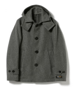 ▲BEAMS LIGHTS / コーデュラ メルトン シングル ショートコート