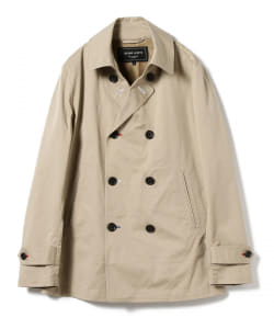 ▲BEAMS LIGHTS / ストレッチ ピーコート