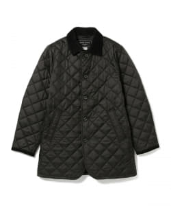 ▲BEAMS LIGHTS / コーデュロイ カラー キルティング コート