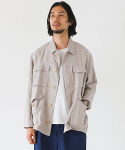 BEAMS LIGHTS / ベルギーリネン M43 フィールドジャケット
